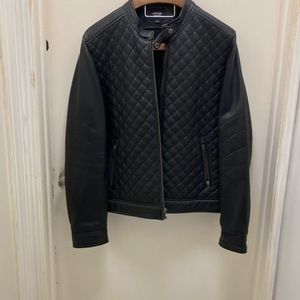 LAMARQUE Mens Leather Jacket